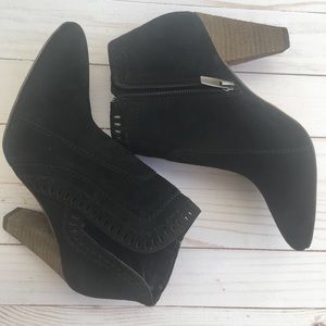 Sold Vince Camuto Black Cut Out Bootie NWOT